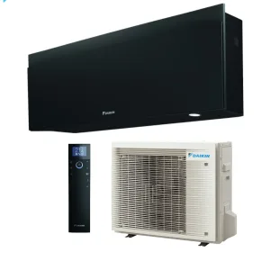 Daikin Emura 3,5 kW Zwart WiFi (+ standaard montage)